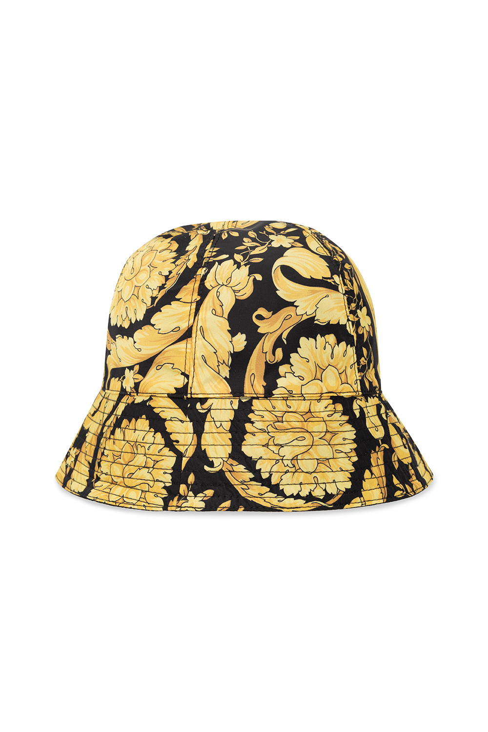Yellow Bucket hat with Barocco print Versace - Vitkac GB
